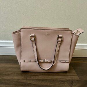 Kate Spade Small Satchel Pink Leather